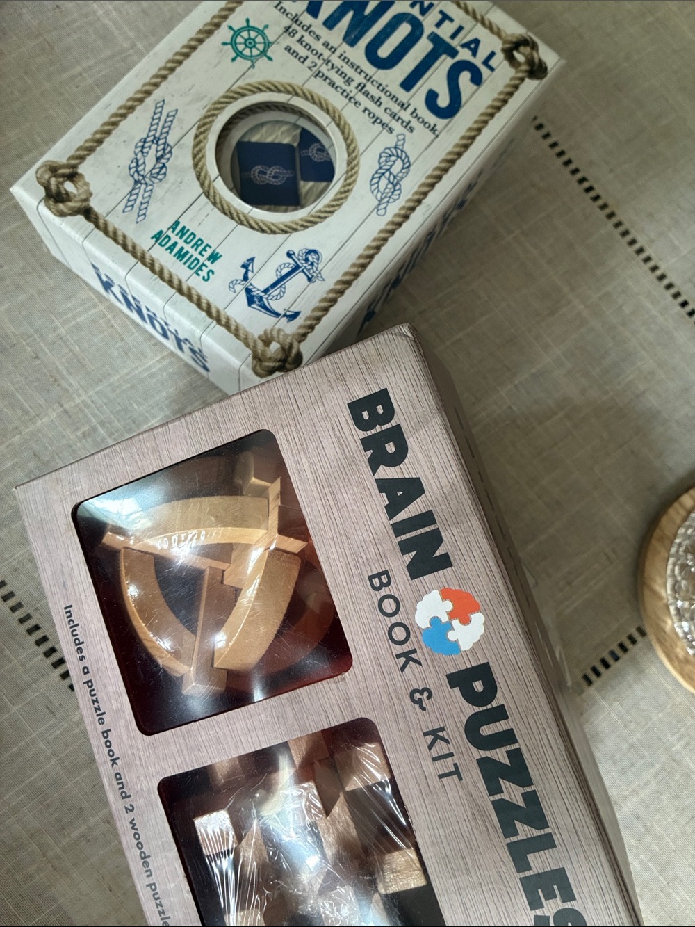 New&Unopened! Knot Kit…Brain Puzzles…